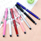 4 In 1 Multifunctional LED Light Touch Screen Capacitor Pen Laser Pointer Handheld Ballpoint Pen Electronic Touch Pen Random Color