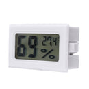 Excellway Mini Embedded LCD Digital Display Temperature Humidity Meter Cordless Thermometer Hygrometer