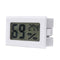 Excellway Mini Embedded LCD Digital Display Temperature Humidity Meter Cordless Thermometer Hygrometer