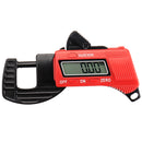 Drillpro 0-12.7mm Caliper Carbon Fiber Composites Digital Thickness Caliper Micrometer Gauge