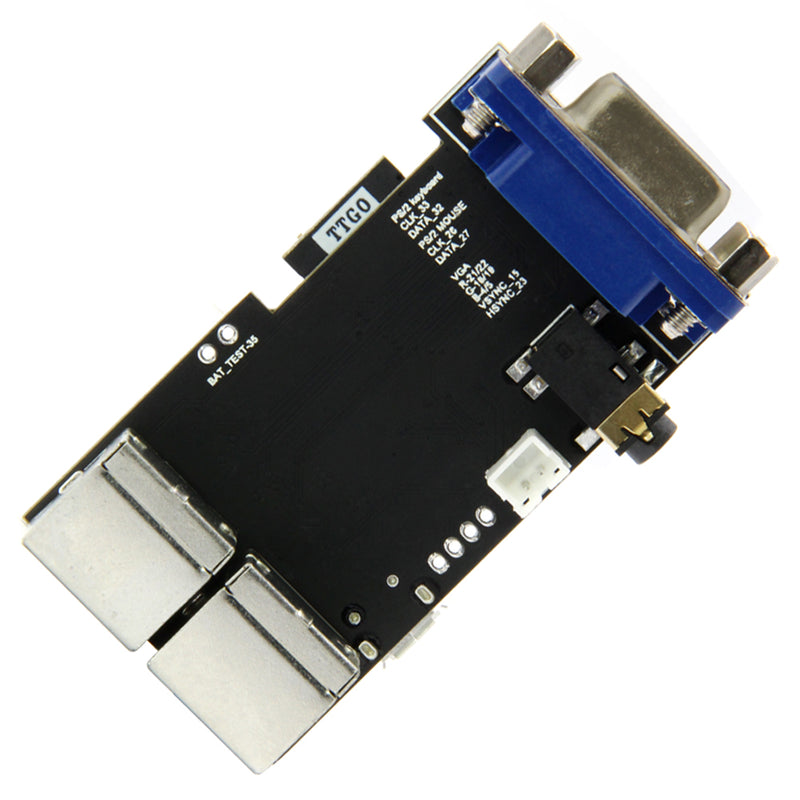 LILYGO TTGO VGA32 V1.1 Controller PS/2 Mouse And Keyboard Controller Graphics Library Game Engine ANSI/VT Terminal For ESP32