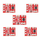 5Pcs 2.5-5.5V TTP223 Capacitive Touch Switch Button Self Lock Module For