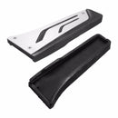 Car Gas Brake Footrest Foot Pedals Plate Pad Kit For BMW 5 6 7 Series AT LHD F10 F11 F12