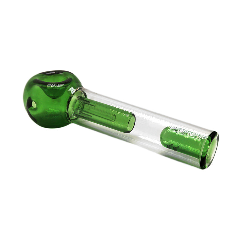 6 Inch Mini Glass Pocket Pipe Bubbler Hand Straw Bottle Glassware