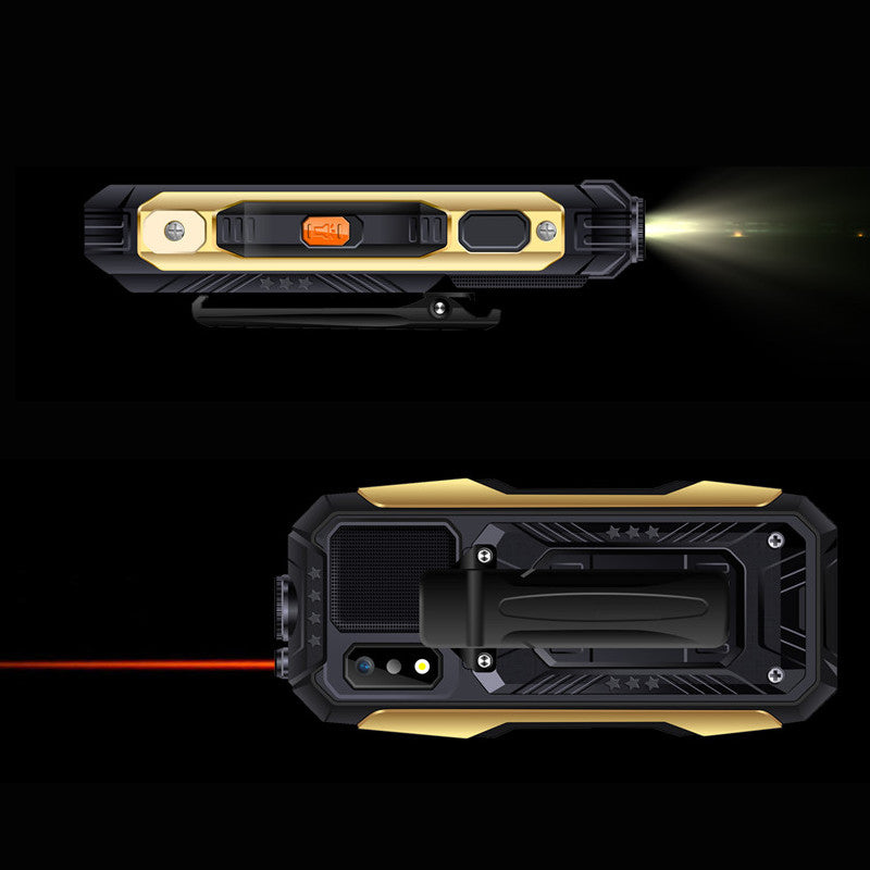 SERVO X7 2.4'' 4000mAh Antenna Analog TV Voice Change Laser Flashlight OTG 3 SIM Card Feature Phone