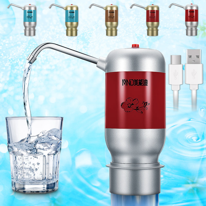 Electric Automatic Water Pump Dispenser Gallon Bottle Drinking With USB Cable Poratable Switch
