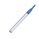 Drillpro 1-4mm HRC60 4 Flutes Milling Cutter Blue NACO Coated End Mill Cutter CNC Tool for Stainless Steel