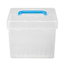 Transparent 80-Slots Portable Waterproof Mark Pens Storage Case Mark Pens Box For Mark Pens Office Desk pen Holder Organizer