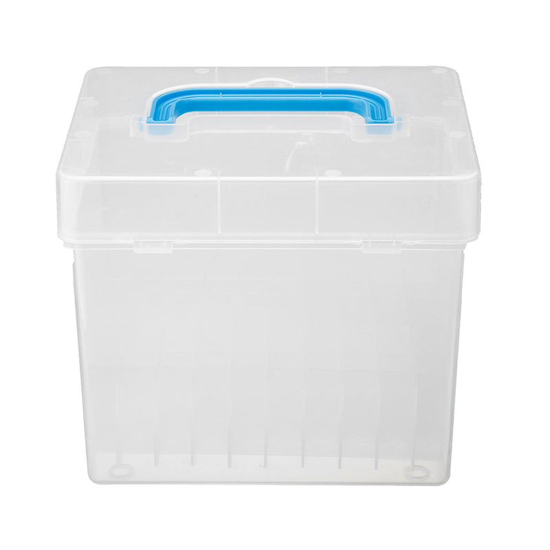 Transparent 80-Slots Portable Waterproof Mark Pens Storage Case Mark Pens Box For Mark Pens Office Desk pen Holder Organizer