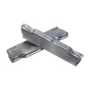 Drillpro 10pcs MGMN150-G Blades Insert for MGEHR 1010-1.5 Grooving Cutting Tool