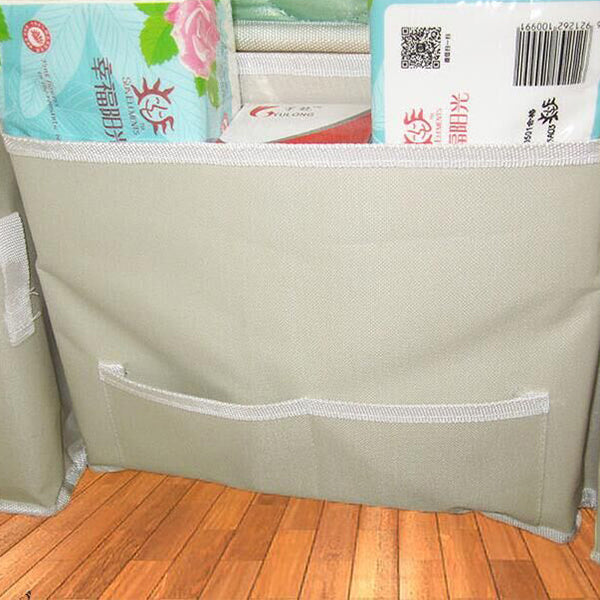 Bedside Hanging Bag Waterproof Oxford Magazine Book Storage Bag Car Seat Multi-Pocket Bag