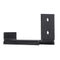3D Printer Black Metal L-Clip Fixed Filament Bracket Support for Corexy Printer