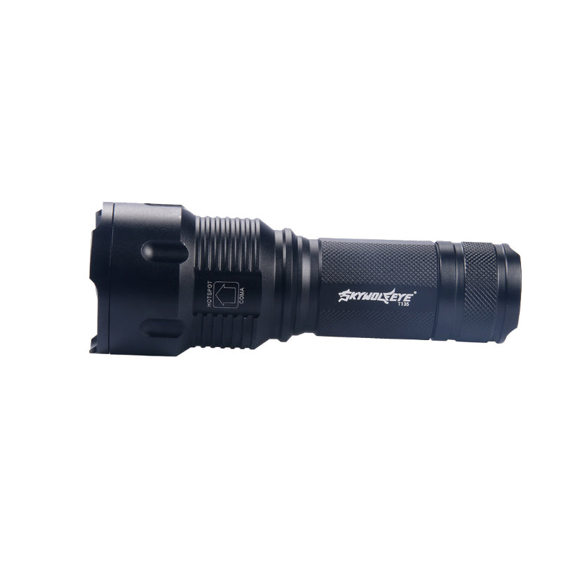 SKYWOLFEYE T135 26650 Battery Flashlight 5 Modes 500 Lumens LED Work Light USB Rechargeable Emergency Lantern
