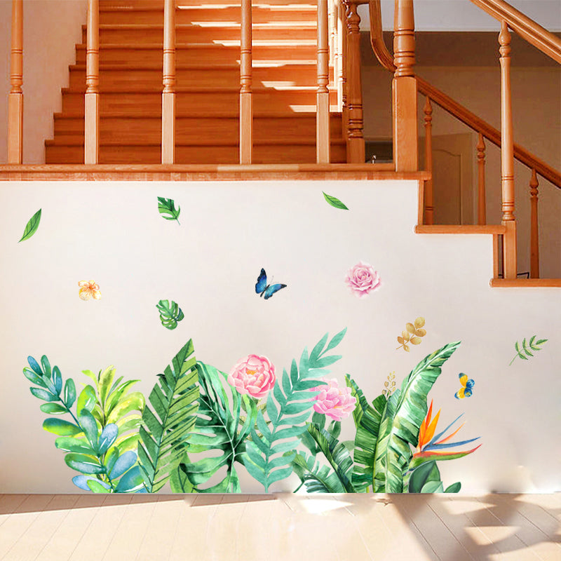 Miico FX64040 Flower Wall Stickers Children's Room Kindergarten Living Room Bedroom Wall Sticker DIY Sticker