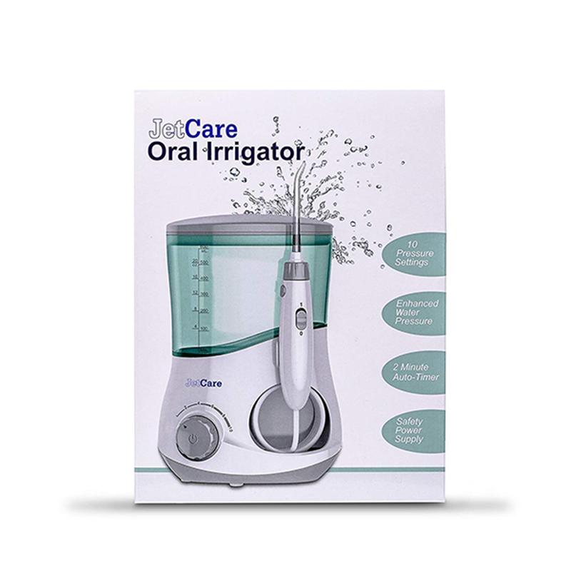 Water Flosser 600ml Dental Oral Irrigator Teeth Cleaner for Personal Braces Care Teeth Cleaning 7 Multifunctional Jet Tips and 10 Adjustable Water Pressure Perfect for Family