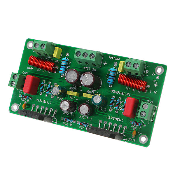LM3886 HiFi TF Stereo Amplifier Assembled AMP Board 68W+68W 4ohm 50W*2 / 38W*2 8ohm