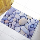 Rubber Doormat 3D Chic Home Rug Baby Foot Area Rug Carpet Bathroom Anti-slip Floor Mat