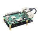 X870 NVME M.2 2280/2260/2242/2230 SATA SSD NAS Expansion Board with USB 3.0 Jumper for Raspberry Pi / Rock64