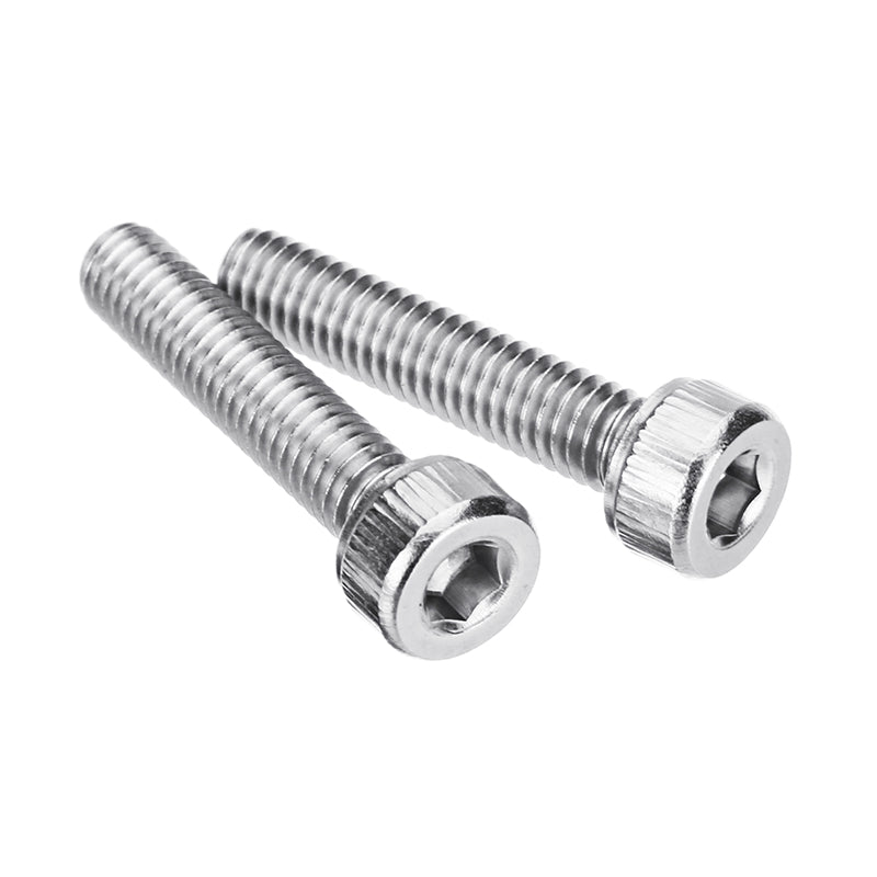 Suleve M4SH3 50Pcs M4 Stainless Steel Hex Socket Cap Head Screws Bolts 6-20mm Optional Length