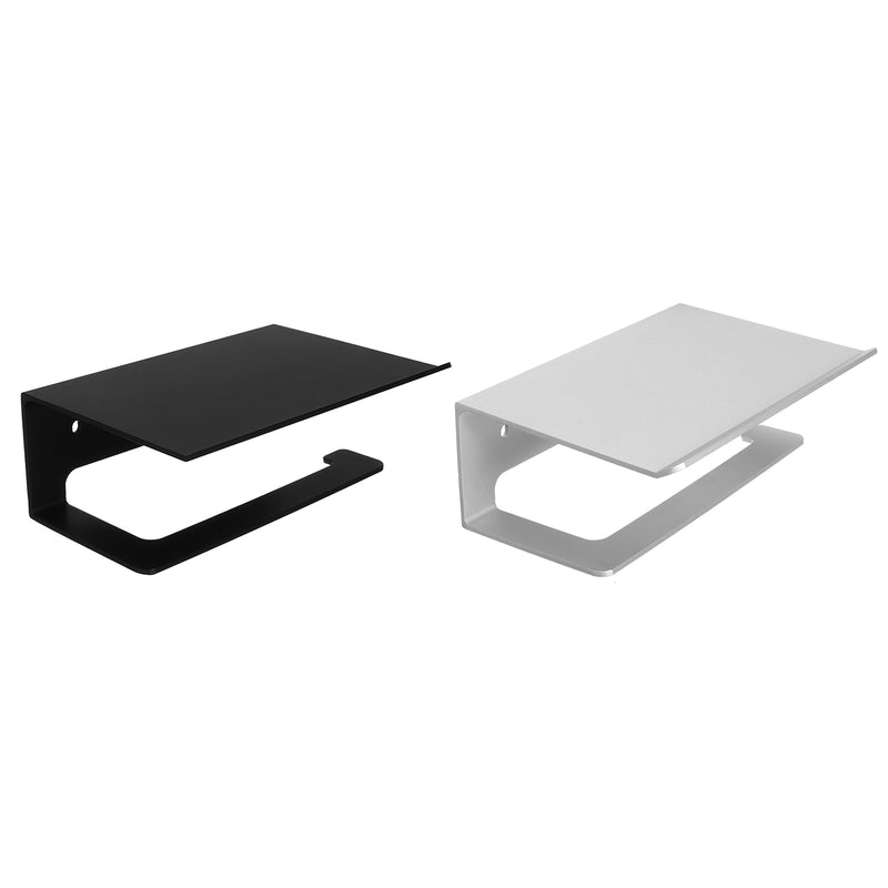 Wall Mounted Toilet Roll Tissue Paper Shelf Holder Bathroom Accessory