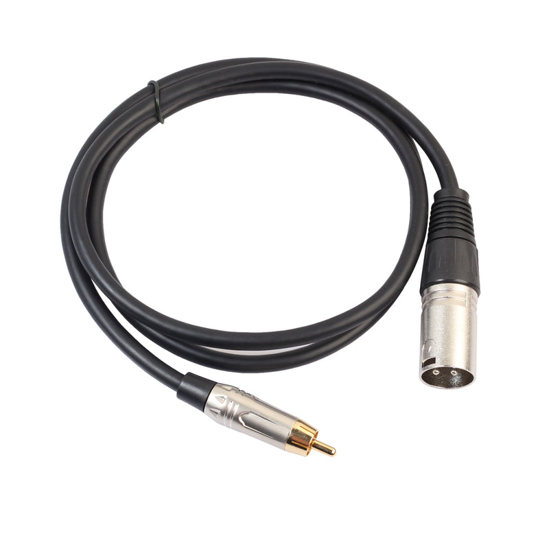 1/ 1.8/ 3M REXLIS TR042WM RCA Male to Canon Microphone Mixer Audio Extension Cable