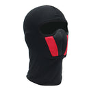 Motorcycle Face Mask For Men Outdoor Helmet Ski Sport Neck Hood Black Red Gray