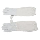 4Pcs Safe Bee-Proof BeeKeeping Veil Hat Suit Work Gloves Bee Hive Brush J Hook Tool