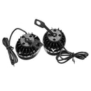 12-80V 16W 4 LED Motrocycle Scooter Headlights Rear View Mirror Light
