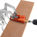 Pocket Hole Jig System With Magnet Wood Drill Positioning Slider Plastic Dowel Jig Tool 9.5mm Drill Guide For Carpentry Woodworking Tool