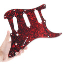 3ply Guitar Pickguard Direct Fit For USA/MEX Fender Stratocaster Strat Electric Guitar