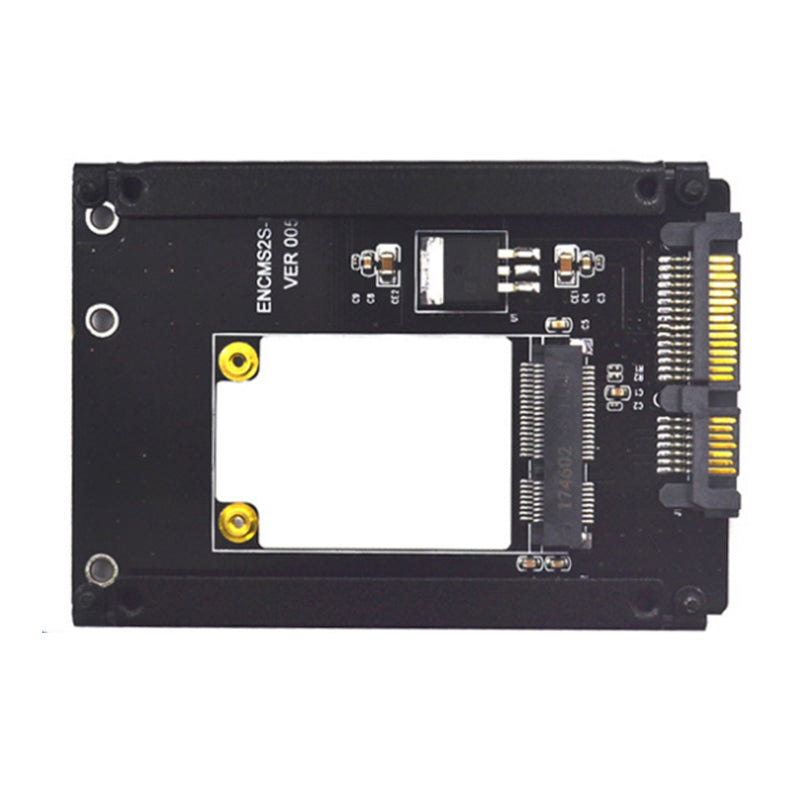 ITHOO MSATA1S-N01 MSATA to SATA 3.0 SSD PCI-E Expansion Card 6Gbps for Desktop Computer