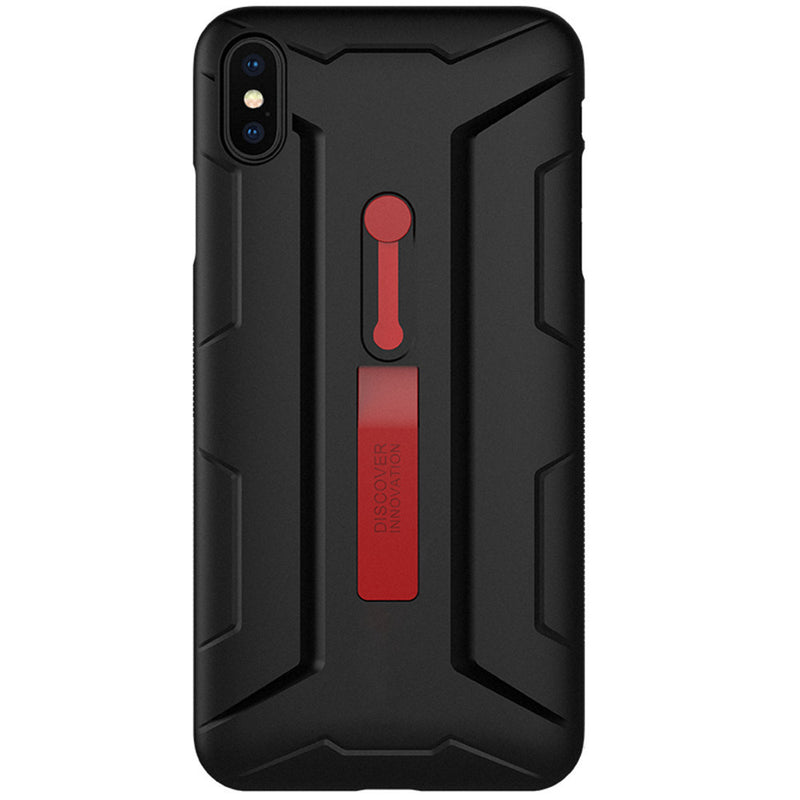 NILLKIN Matte Hidden Finger Ring Holder Shockproof Back Cover Protective Case for iPhone XS MAX
