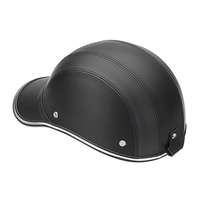 Half Helmet Baseball Cap Style Safety Hard Hat Open Face For Motorcycle Bike Scooter