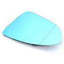 Car Door Wing Mirror Glass Tinted Blue Heated Left Side For VW Golf 7 GTI MK7 14-15
