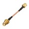 5CM SMA Male To SMA Female RG141 Extension Cable Made With Semi Rigid Cable Jack Plug Wire Connector