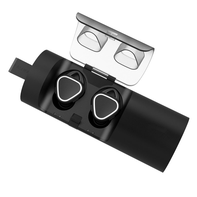 [True Wireless] Mini Dual bluetooth Earphones Double Stereo Bass Headphones with Charging Box