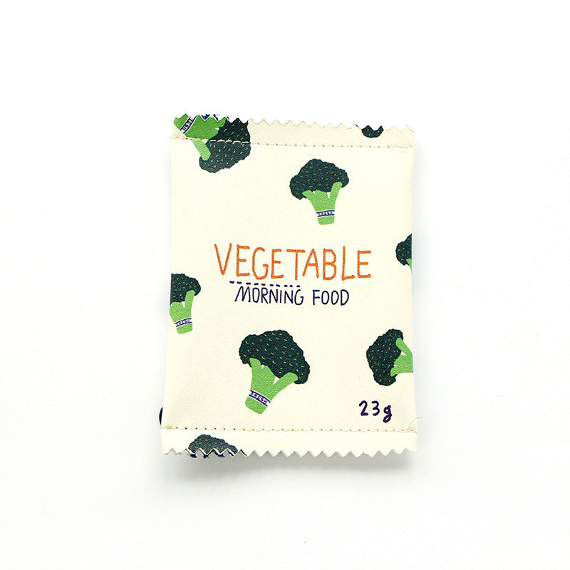 KCASA KC-SB010 Women Girls Cute Fashion Snacks Coin Purse Mini Wallet Money Bag Key Change Pouch