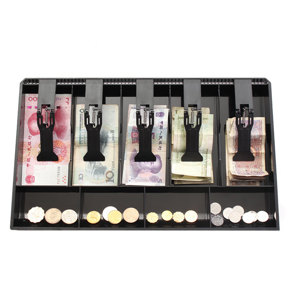 Cash Coin Register Insert Tray Replacement Money Drawer Storage Box