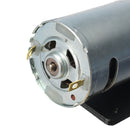 Machifit DC 12-36V Lathe Press 555 Motor With Miniature Hand Drill Chuck and Mounting Bracket