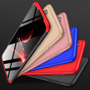 Bakeey OPPO Realme 3 Double Dip 360 Matte Anti-scratch Hard PC Full Cover Protective Case