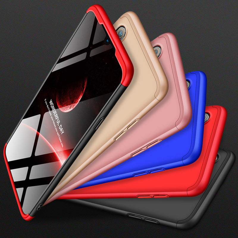 Bakeey OPPO Realme 3 Double Dip 360 Matte Anti-scratch Hard PC Full Cover Protective Case