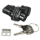 Push Button Latch with Key For Motorcycle Boat Door Gloveboxes Lock