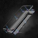 Bakeey 360 Magnetic Adsorption Flip Metal Tempered Glass Protective Case for Huawei Mate 20