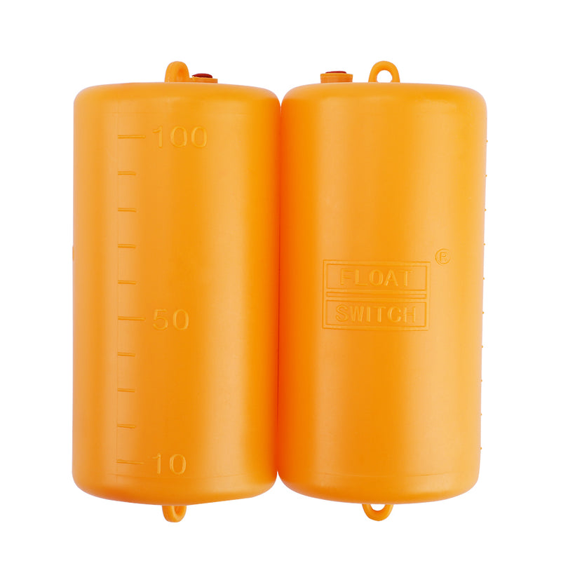 Stainless Steel Vertical Liquid Water Level Sensor Internal Float Switch 45mm Line 35CM 10W Double Float Switch