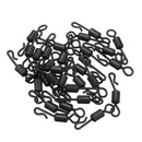 90pcs Carp Fishing Tackle Safety Lead Clip + Quick Change Swivels + Tail Rubbers Set