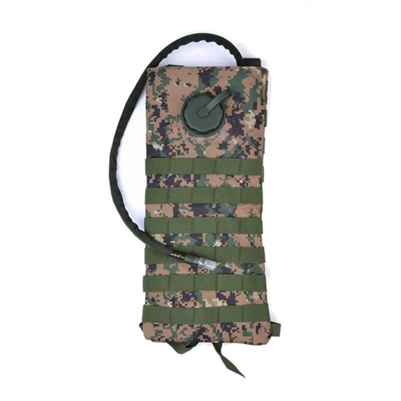 3L Outdoor Tactical Water Bag Hydration Bladder Backpack Camping Bottle Pouch Knapsack