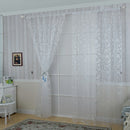 Honana WX-C9 1x2m Fashion European Style Voile Door Window Curtain Room Divider Sheer Curtain Home Decor