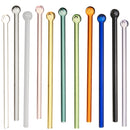 Reusable Borosilicate Glass Drinking Straw Enviromentally Friendly Party Tableware Straws