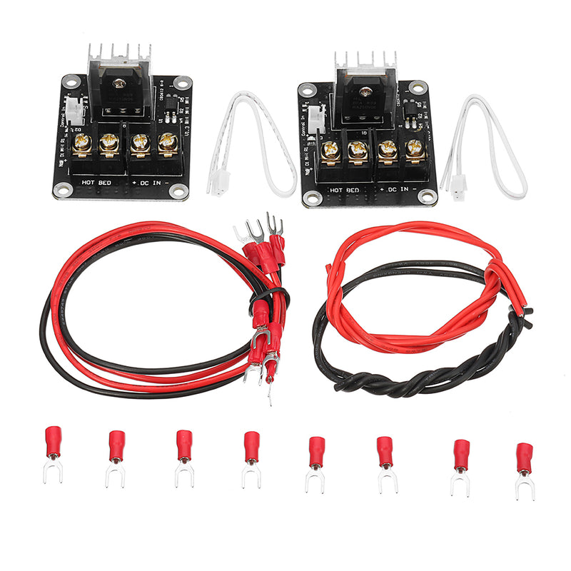 25A 50*60mm High Power Heated Bed Expansion Power Module MOS Tube with Wire 3D Printer Part