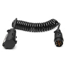 200/300CM 7Pin Trailer Light Board Extension Cable Lead Male to Female Lights For Trailer Truck